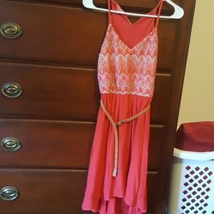Lily rose red summer dress